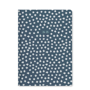 Letts Daisies A5 Week to View Diary 2024-2025